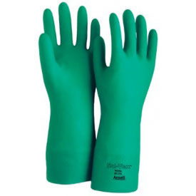 Sol-Vex Unsupported Nitrile Gloves, Green, Small, 1 Pair - Pkg Qty 12