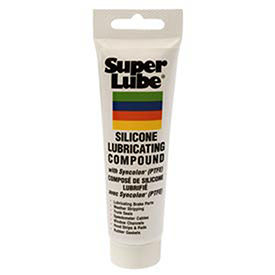 Tube Super Lube® Silicone Lubricating Grease With PTFE 3 Oz. - Pkg Qty 12