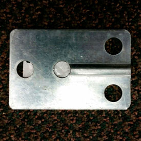 Global Industrial Pallet Rack Shim, Galvanized Steel, 3"L x 4-1/2"W