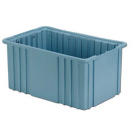 LEWISBins Divider Box, 16-1/2" x 10-7/8" x 8", Light Blue - Pkg Qty 6