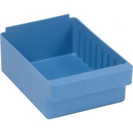 Quantum Super Tuff Euro Drawer, Model No. QED701, 8-3/8"W X 11-5/8"D X4-5/8"H Blue - Pkg Qty 24