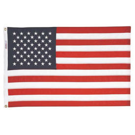 Tough-Tex US Flag with Sewn Stripes & Embroidered Stars, 12' x 18'
