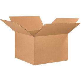 Cardboard Corrugated Boxes, 26" x 26" x 16", Kraft - Pkg Qty 10