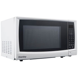 Microwave Oven, 0.7 Cu. Ft., White, Touchpad Controls, 700 Watts