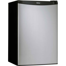 Danby 4.4 Cu. Ft. Compact Refrigerator, Black/Stainless Steel