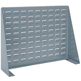 Akro-Mils Louvered Bench Rack, 27-15/16 x 8-9/16 X 19-9/16, Grey
