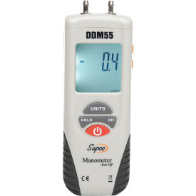 Supco DDM55 Supco Dual Digital Manometer with Carrying Case