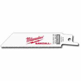 Milwaukee 6" 24 TPI SAWZALL Blade (25 Pack), 48-00-8186