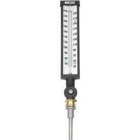 Weiss Instruments 9VU35-240 9" Variangle Thermometer, 3 1/2" stem, 30-240F