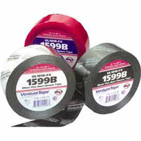3M VentureTape 1599B-G512 FlexDuct Closure Tape, 2 IN x 120 Yards, Black