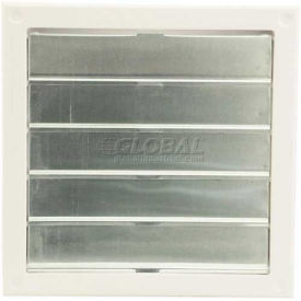 Cool Attic CX2121UPS Automatic Gable Shutters 23"L x 22'W x 4"H Plastic
