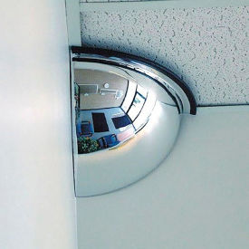 Safety Security Products H141305F Quarter Dome Acrylic Mirror, 30" Dia.