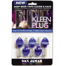 Kleen Plug Overnight Beer Tap Plug, 5/Pk