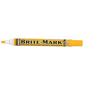 ITW 84004 Brite-Mark Medium Yellow Marker (Pack of 12)