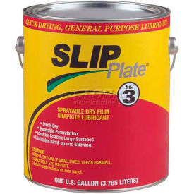 Superior Graphite SLIP Plate® #3, 1 Gallon Can (Pack of 4)