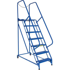 Maintenance Ladder, 7 Step Perforated, 62"L x 29-1/2"W x 100"H (70"H Top Step)