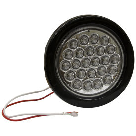 Buyers 5624324 4" Round 24 LED Clear Backup Light w/ Grommet & Plug