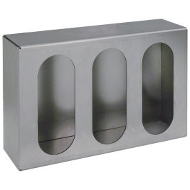 Buyers Triple Oval Primed Gray Steel Vertical Light Box