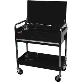 32" Professional 1 Drawer Service Cart - Black