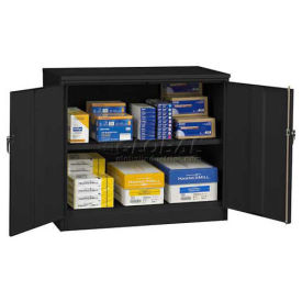 Tennsco Jumbo Storage Cabinet, Welded 48"W X 18"D X 42"H, Sand