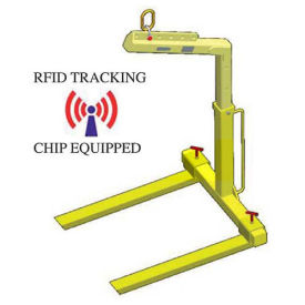 M&W Adjustable Pallet Lifter - 4000 Lb. Cap.