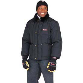 RefrigiWear Iron Tuff Polar Jacket Regular, Navy, 2XL