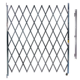 Single Folding Steel Gate 4'W to 5'W and 8'H, SSG585
