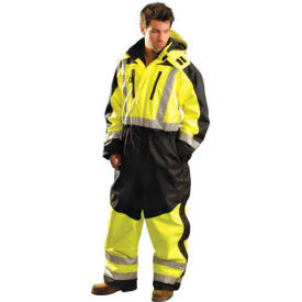 Occunomix Speed Collection Premium Cold Weather Coverall, Hi-Viz Yellow, XL