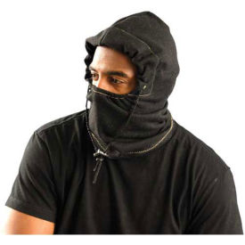 Occunomix Premium Flame Resistant 3-In-1 Fleece Balaclava, Black