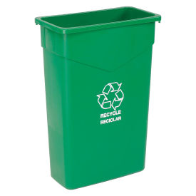 Carlisle® Trimline™ Recycling Can, 23 Gallon, Green
