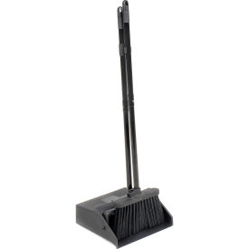 Carlisle® Duo-Pan™ Dustpan And Lobby Broom, 36" - Black