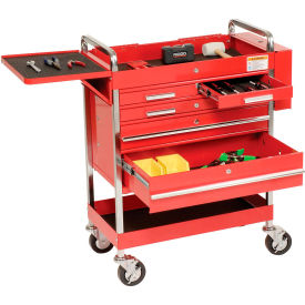 Sunex 8045 Professional 5 Drawer Service Cart w/ Locking Top