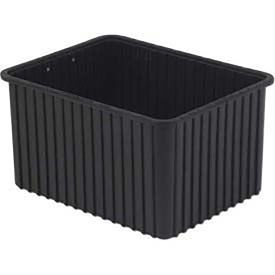 LEWISBins ESD-Safe Divider Box, 22-13/32"L x 17-13/32"W x 12"H - Pkg Qty 3