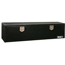 Stainless Steel Underbody Truck Box, 18" x 18" x 48", Black