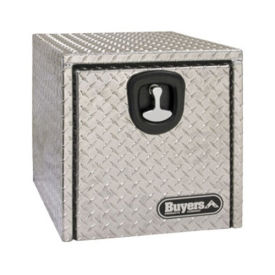 Aluminum Underbody Truck Box, 24" x 24" x 30", Gray