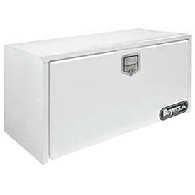 Stainless Steel Underbody Truck Box, 18" x 18" x 30", White