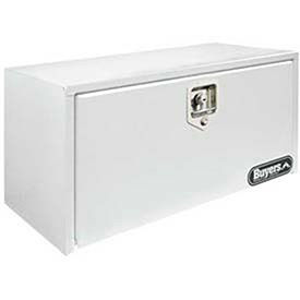 Stainless Steel Underbody Truck Box, 18" x 18" x 30", White
