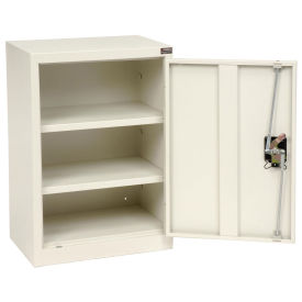 Assembled Wall Storage Cabinet, 18"W x 12"D x 26"H, White