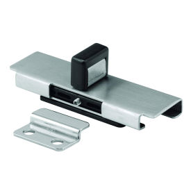Sentry Supply Slide Latch & Keeper W/Fasteners, Stainless Steel