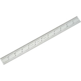 Starrett C604R-12 Steel Rule, 12", 4R