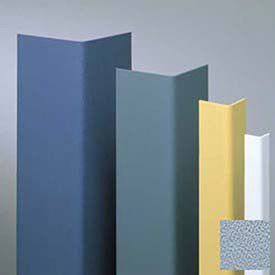 Surface Mounted Corner Guard, 90°, 1-1/2" Wings, 12'H, BL Fog, Undrilled Vinyl