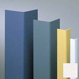 Surface Mounted Corner Guard, 90°, 3/4" Wings, 4'H, Linen WH, Vinyl