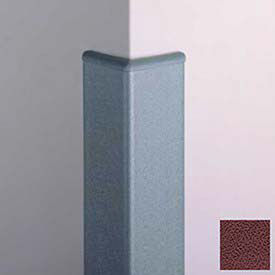 Corner Guard, 90°, 3'' Wings, 12'H W/Caps, Cordovan