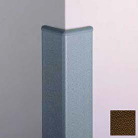 Corner Guard 90°, 3'' Wings, 8'H W/Caps, Brown