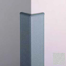 Corner Guard, 90°, 3'' Wings, 8'H W/Caps, Silver Gray