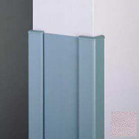 End Wall 90° Corners, 2'' Wings, 4'H, Caps, 6"W, Recycled Vinyl