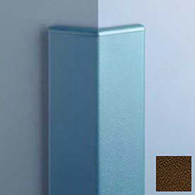 Corner Guard, 135°, 3'' Wings, 4'H W/Caps, Brown