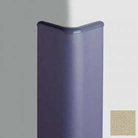 Corner Guard Bullnose 90°, 3'' Wings, 12'H W/Caps, Harvard Gray