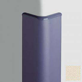 Corner Guard Bullnose 90°, 3'' Wings, 8'H W/Caps, Eggshell