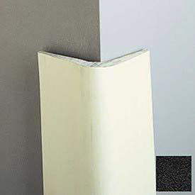 Corner Guard, 4" Wings, 8'H, Black, Epdm Rubber